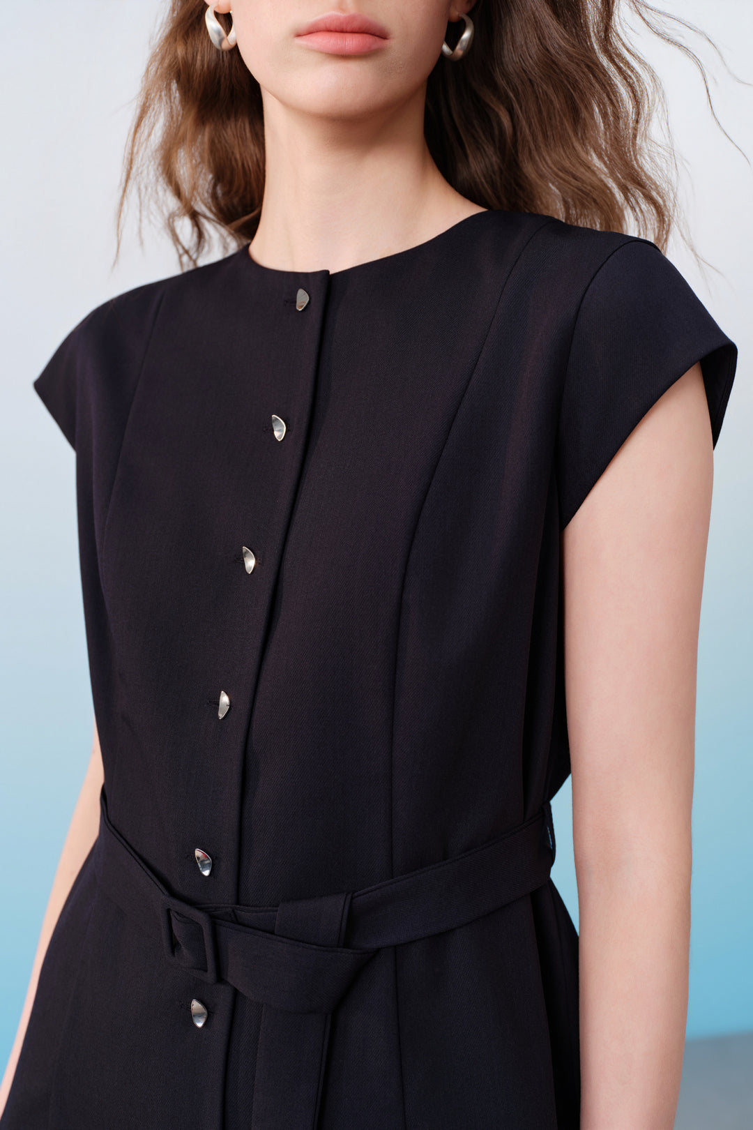 Cool Touch | Round Neck Dress