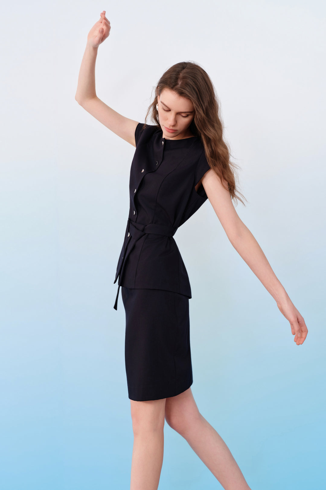 Cool Touch | Round Neck Dress