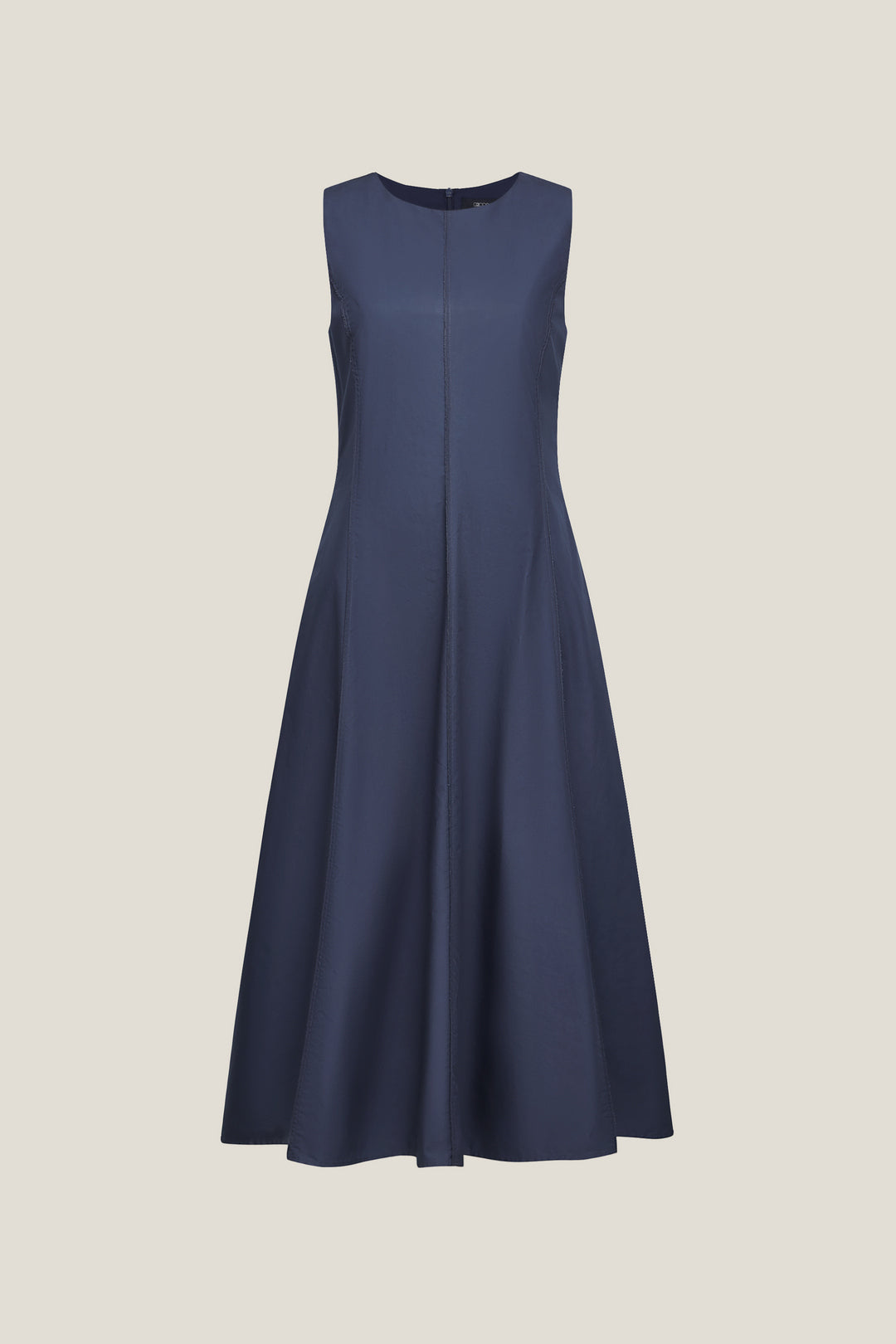 G2000 WOMAN-100%-cotton-round-neck-dress-61233046-Blue