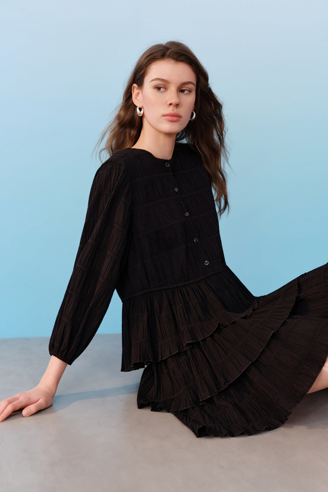 G2000 WOMAN-round-neck-dress-61233060-Black