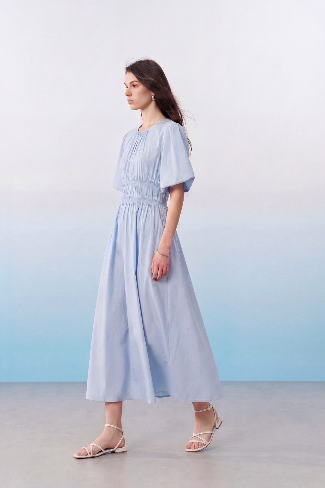 G2000 WOMAN-gathered-neckline-dress-61233200-Blue