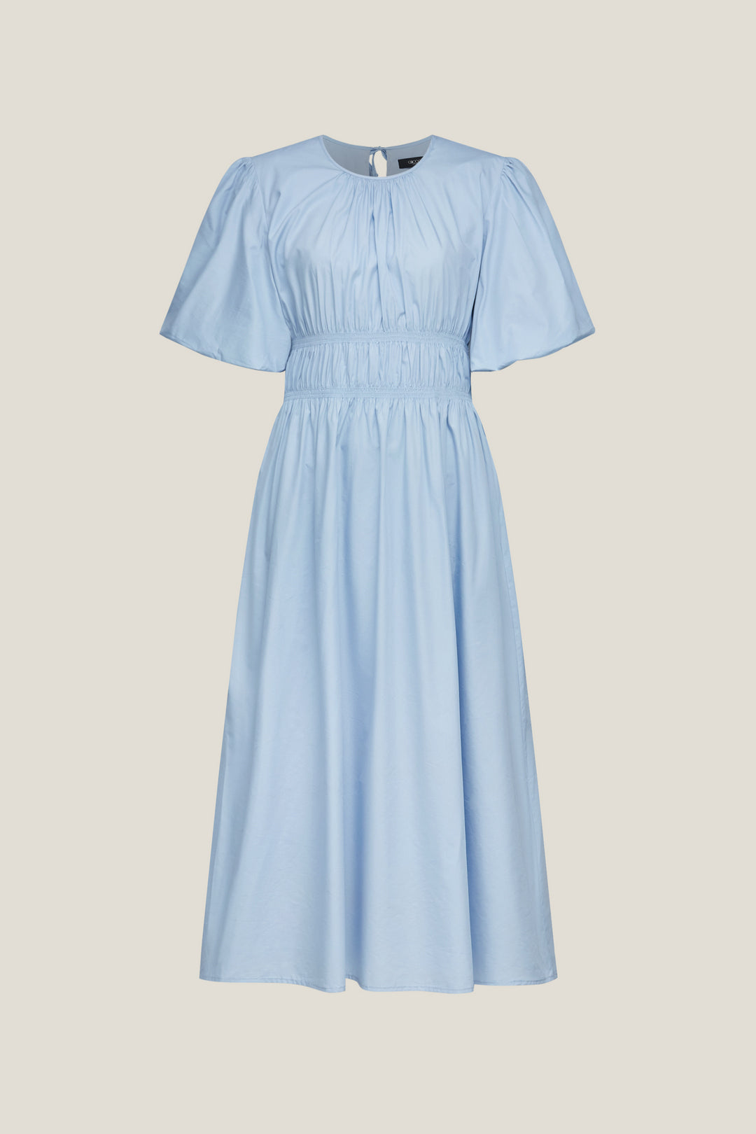 Gathered Neckline Dress