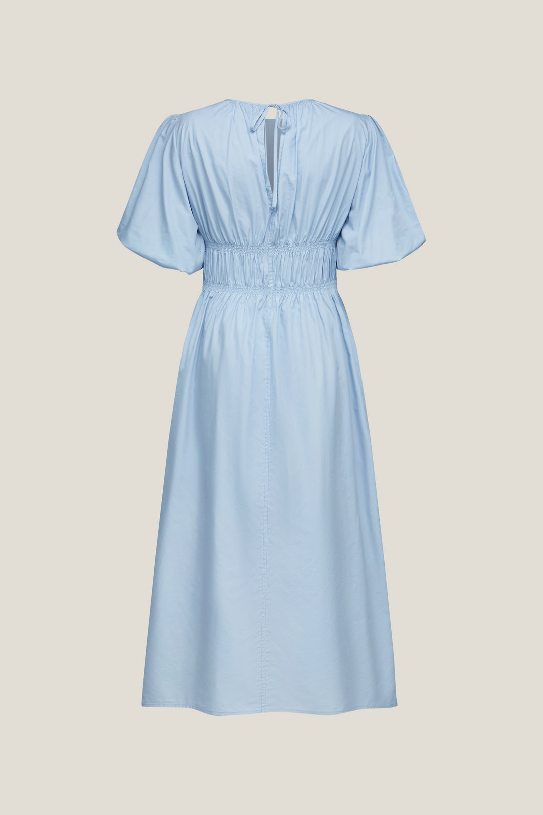 Gathered Neckline Dress