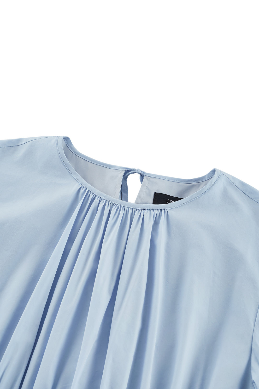 Gathered Neckline Dress