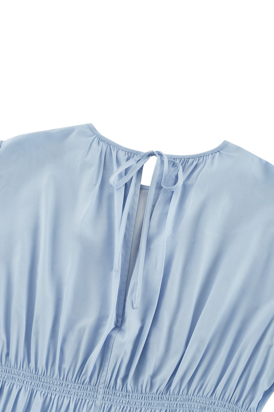 Gathered Neckline Dress