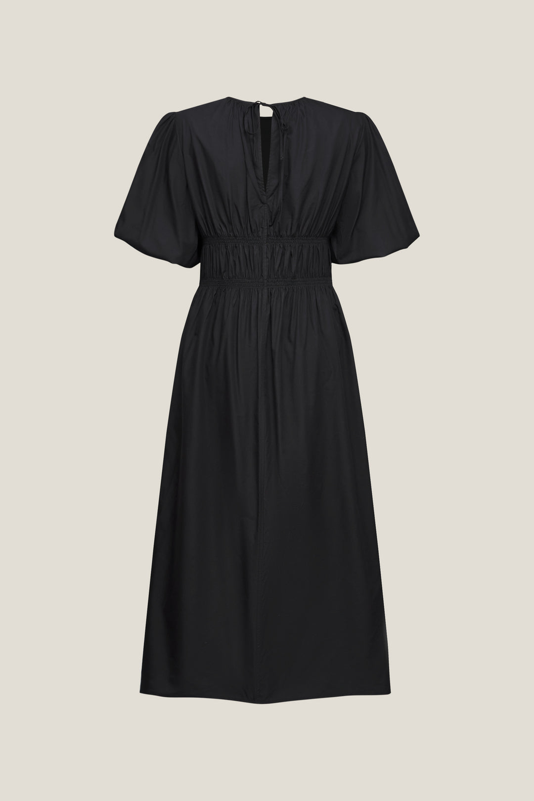 Gathered Neckline Dress