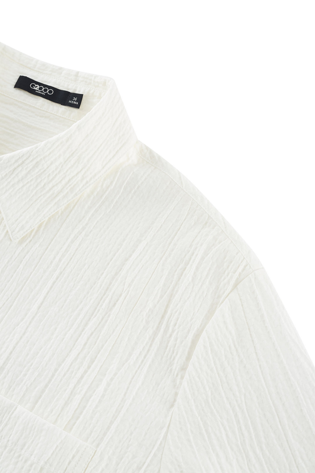 Shirt Collar 恤衫領休閒恤衫(配自布細腰帶)