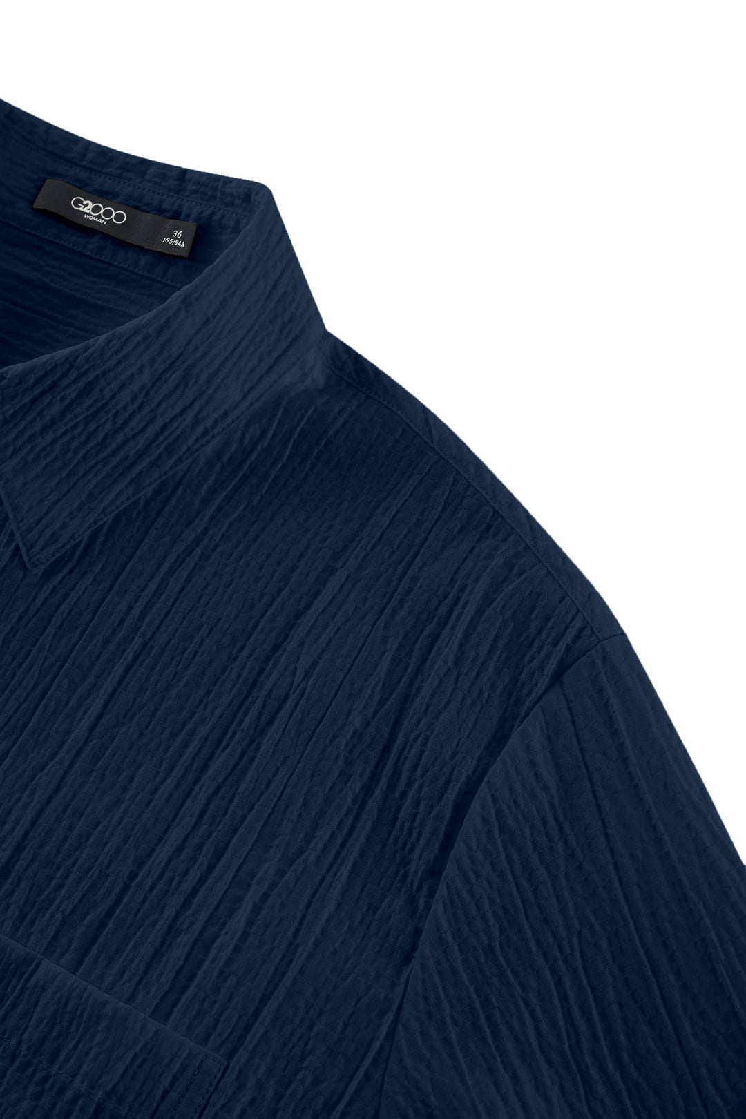 Shirt Collar 恤衫領休閒恤衫(配自布細腰帶)