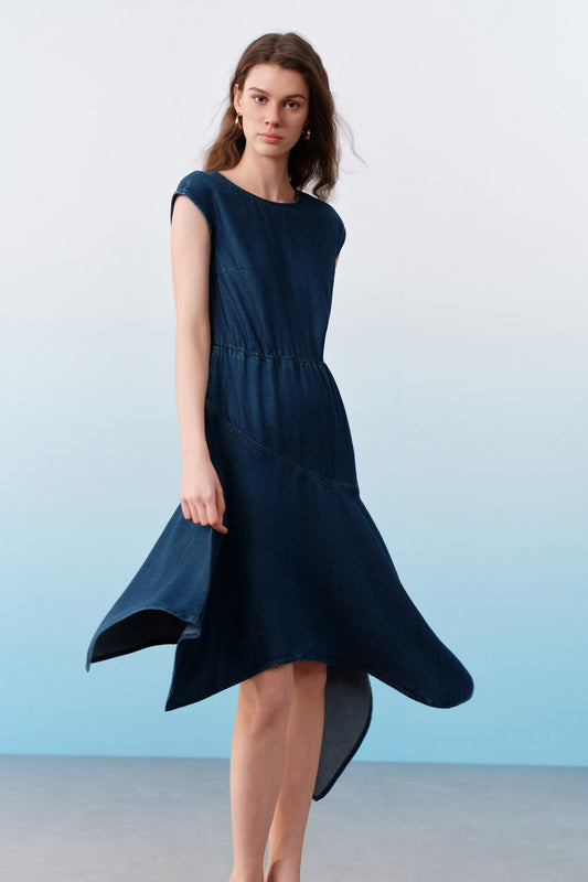 G2000 WOMAN-round-neck-dress-61237260-Blue