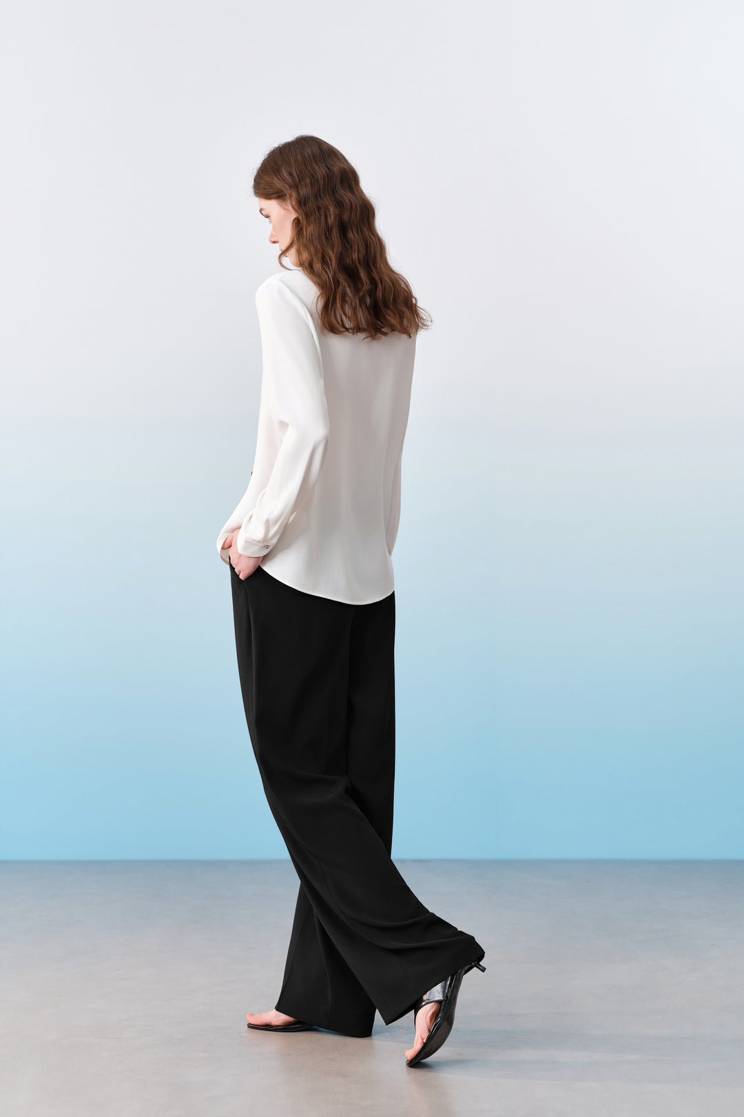 UV Protection | Shirt Collar Blouse