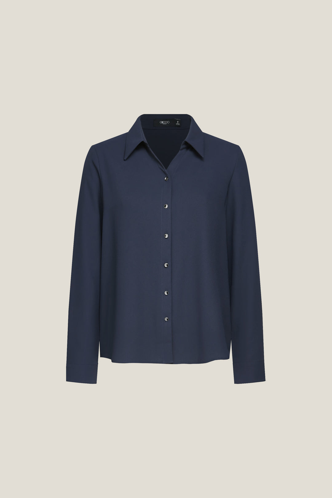 G2000 WOMAN-uv-protection-shirt-collar-blouse-61241011-Blue