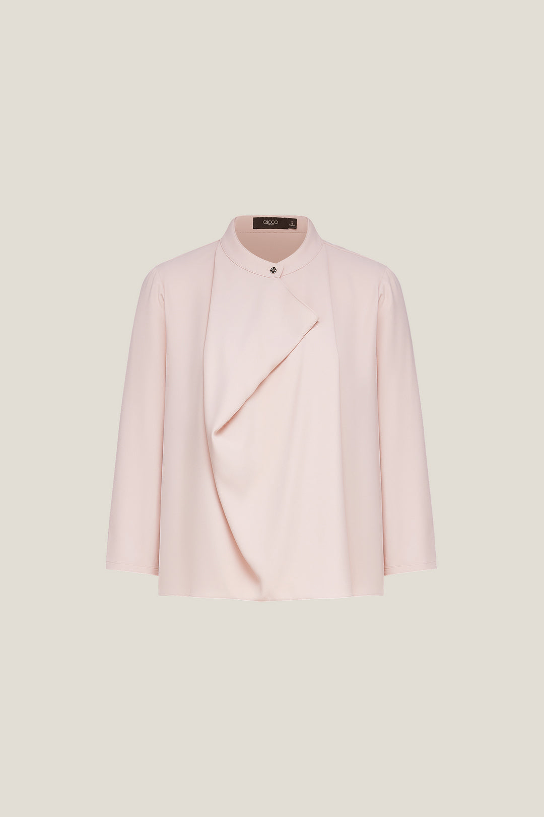 G2000 WOMAN-uv-protection-stand-collar-blouse-61241440-Pink