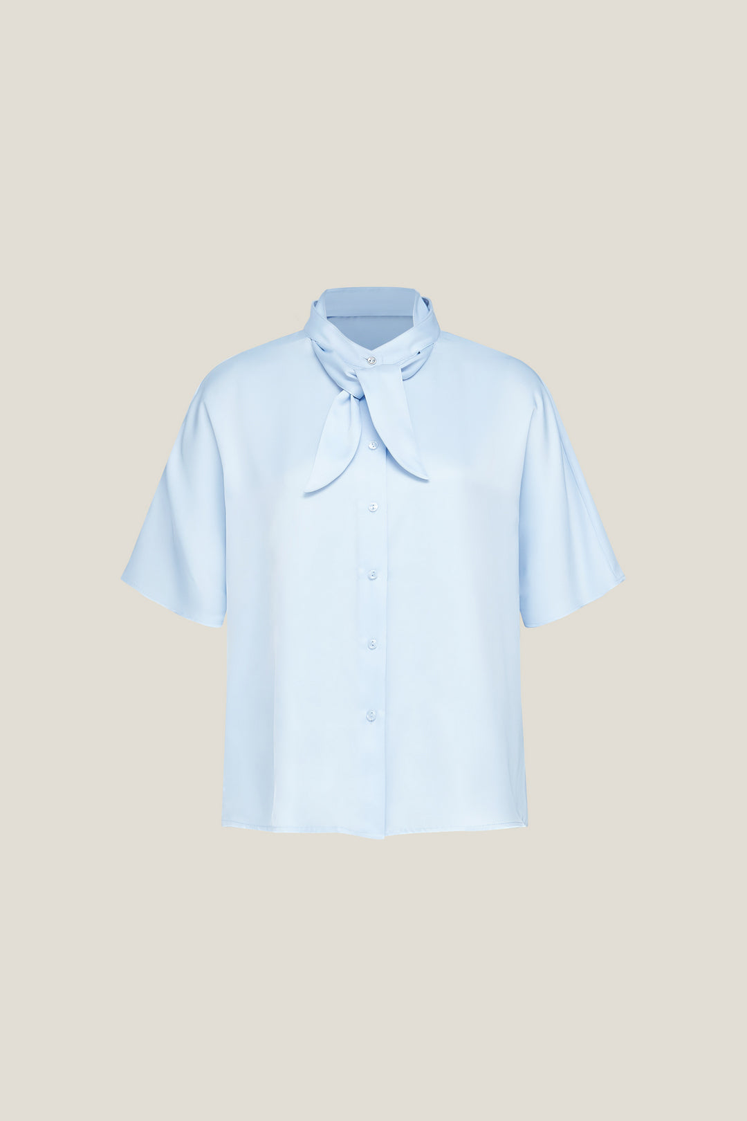 G2000 WOMAN-stand-collar-blouse-61241637-Blue