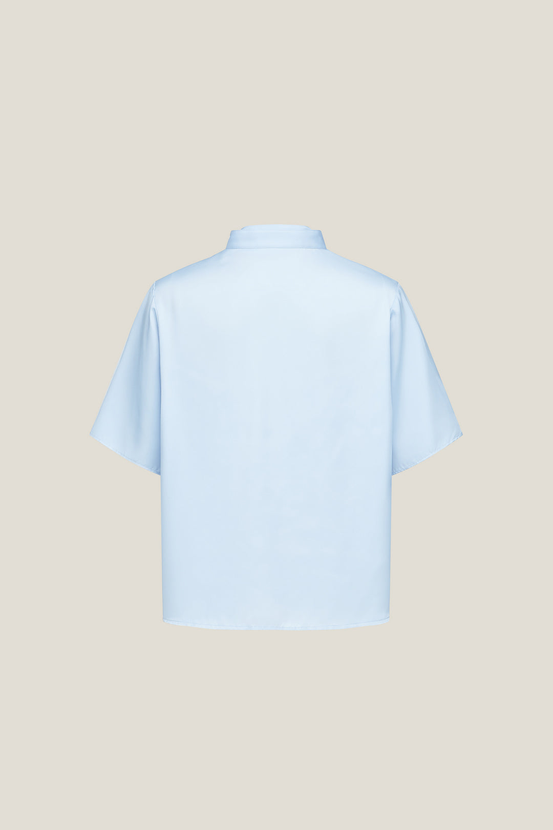 Stand Collar 企領襯衫(配可拆卸迷你圍巾)