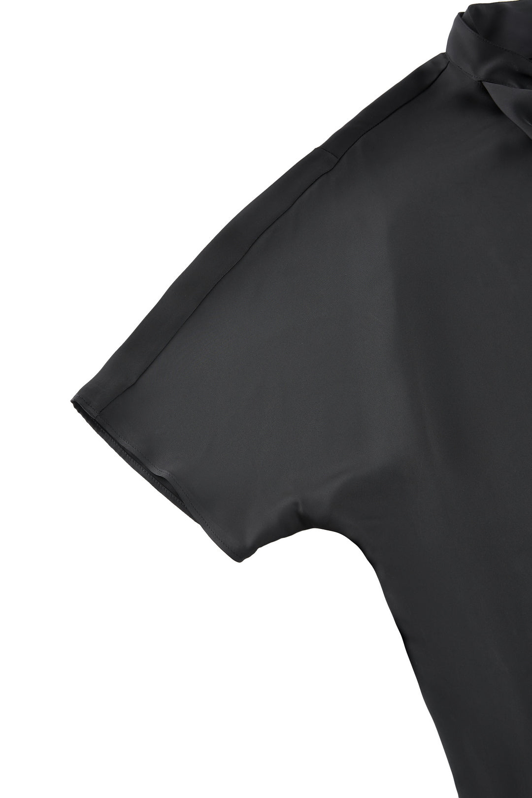 Stand Collar 企領襯衫(配可拆卸迷你圍巾)
