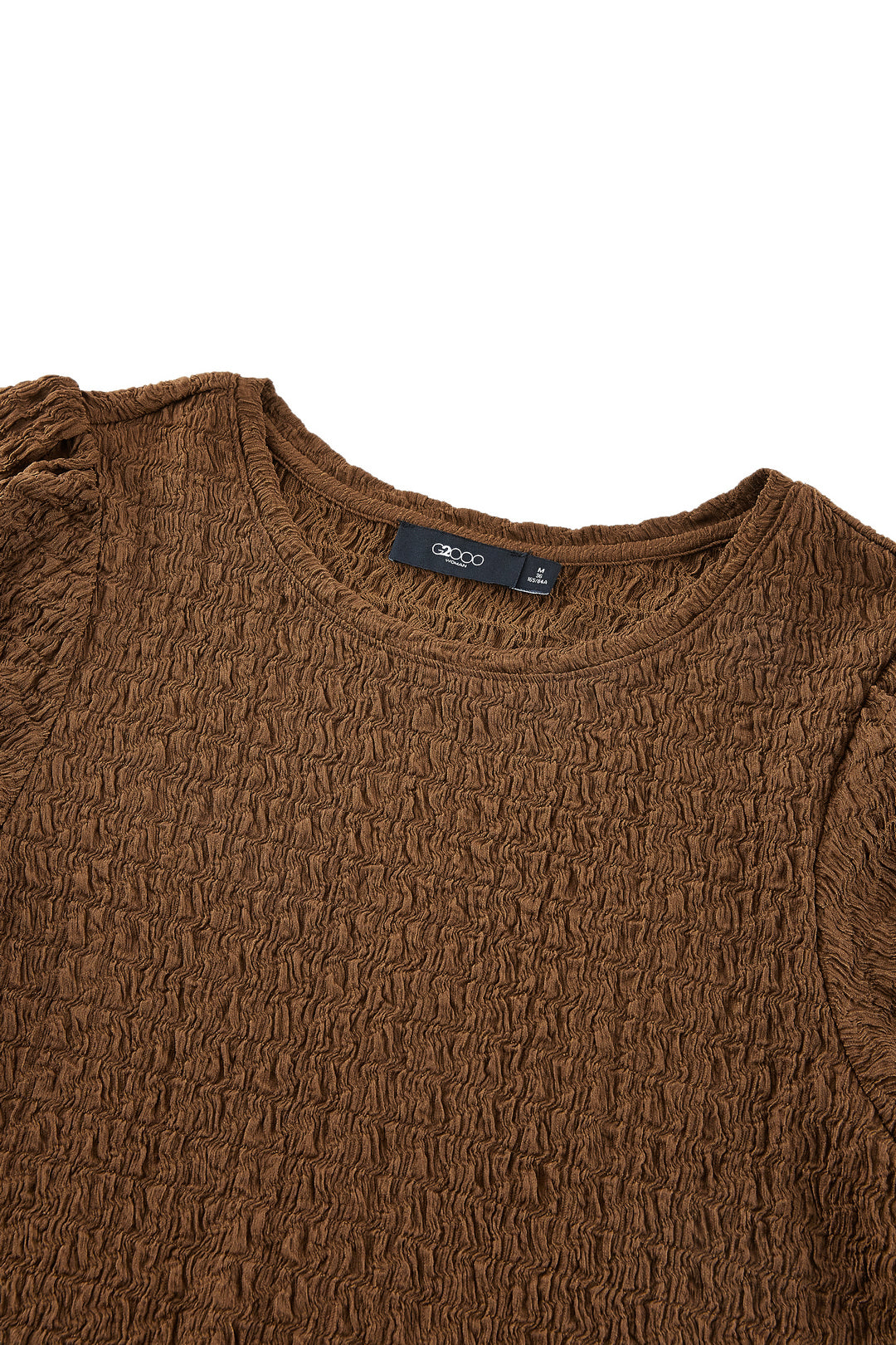 Round Neck 圓領切駁衫