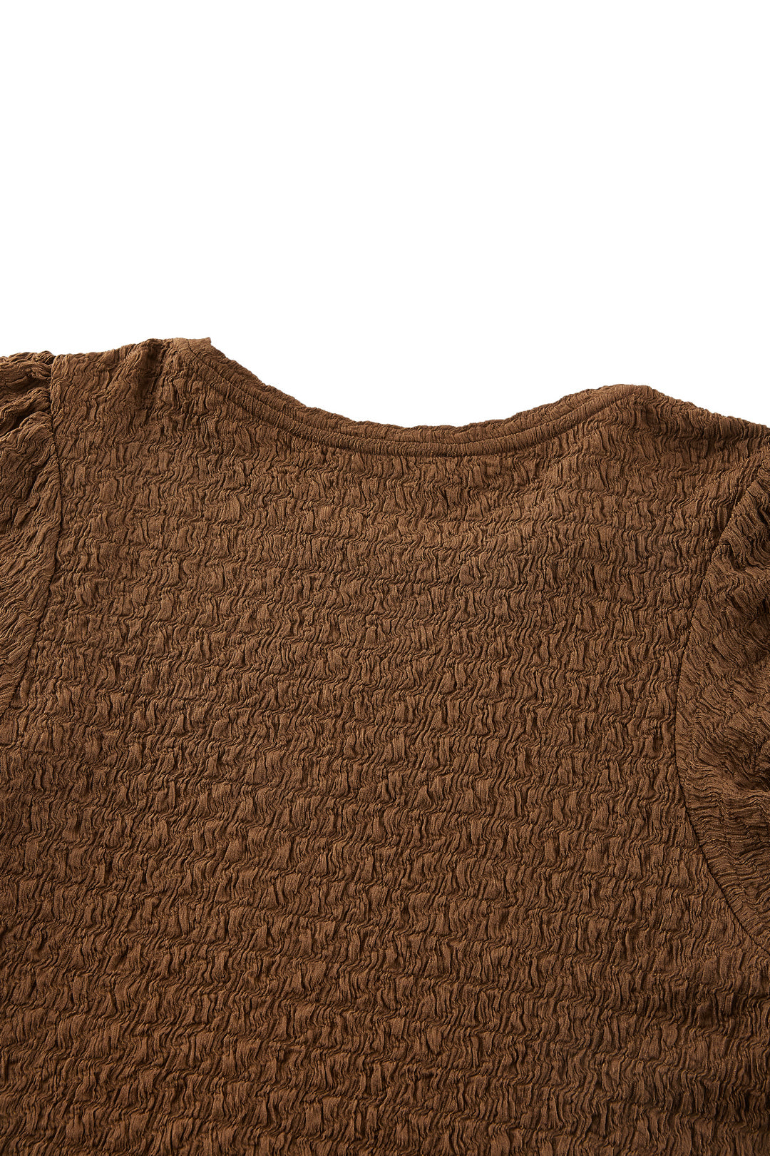 Round Neck 圓領切駁衫