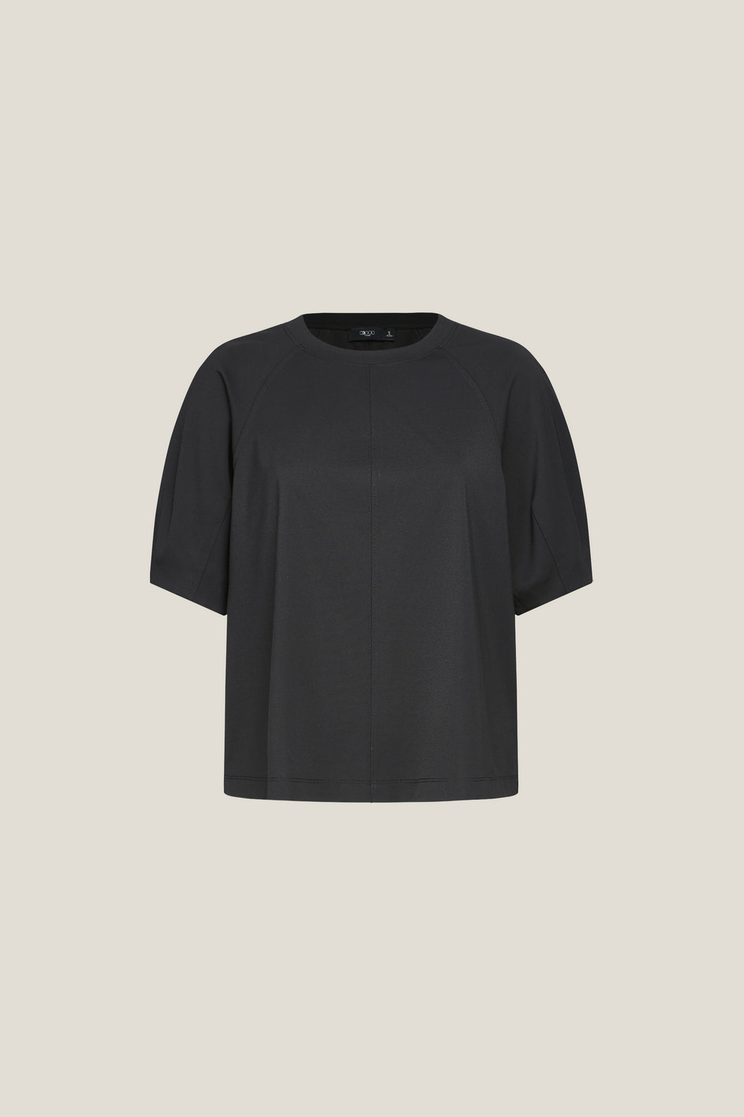 G2000 WOMAN-round-neck-cut-and-sew-top-61242727-Black
