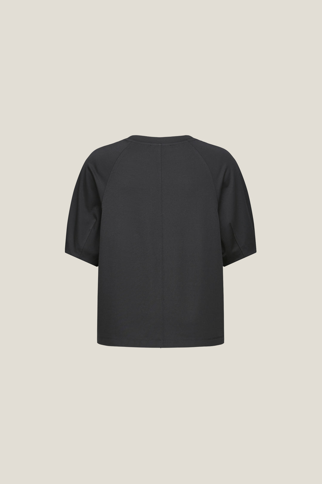 Round Neck 圓領切駁衫