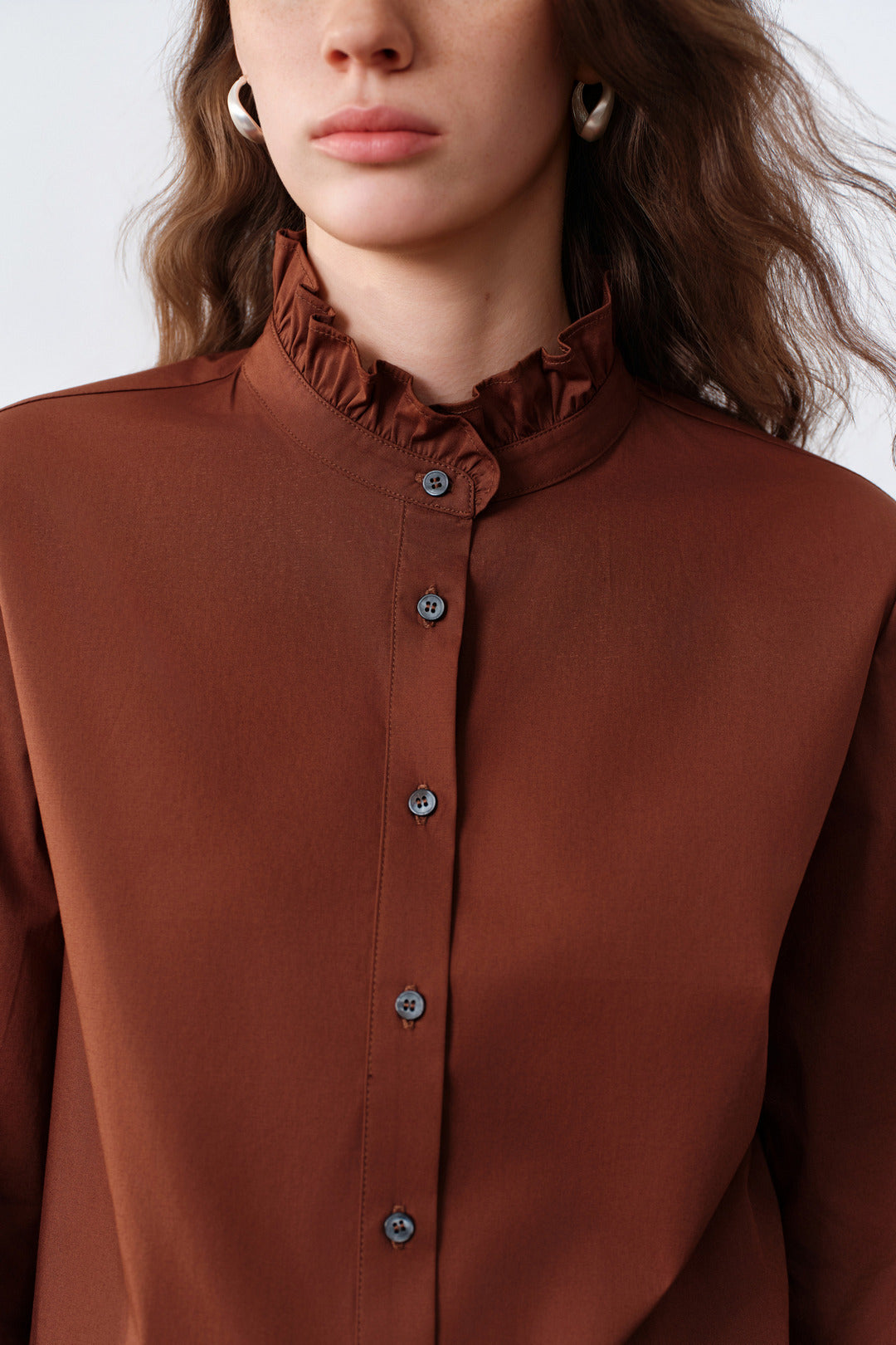 Stand Collar Blouse