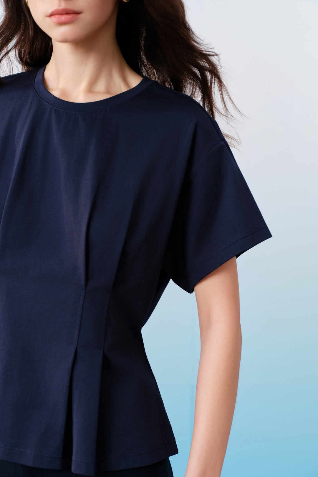 Round Neck Cut and Sew Top