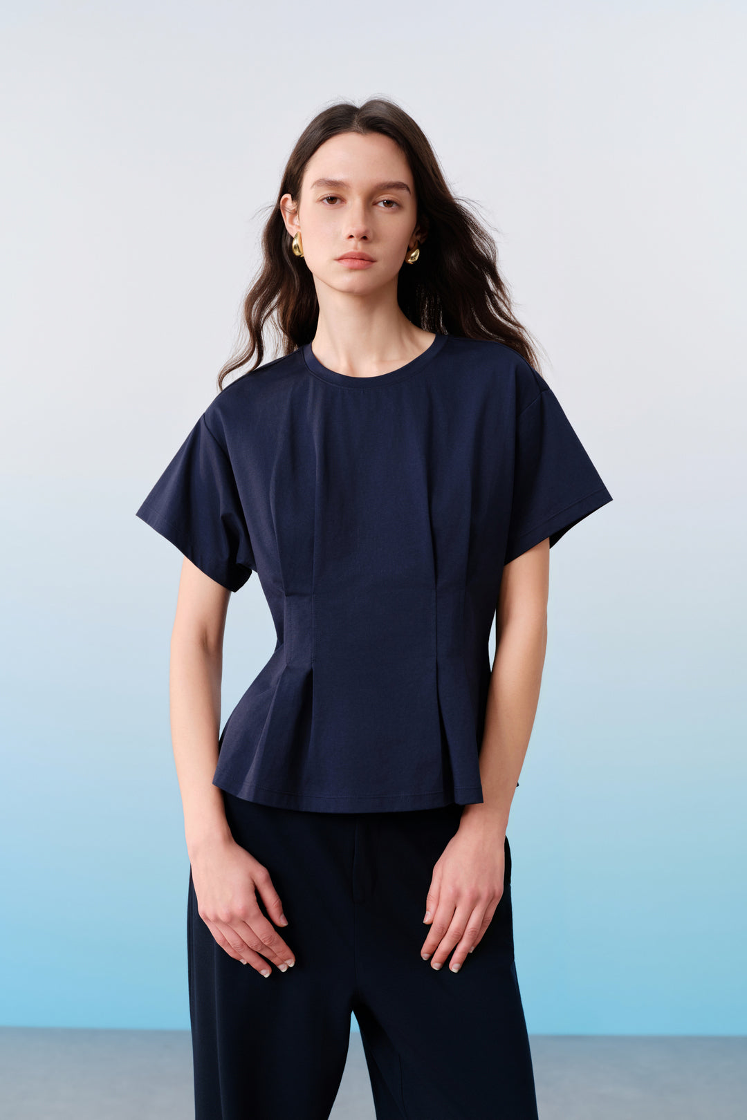 Round Neck Cut and Sew Top