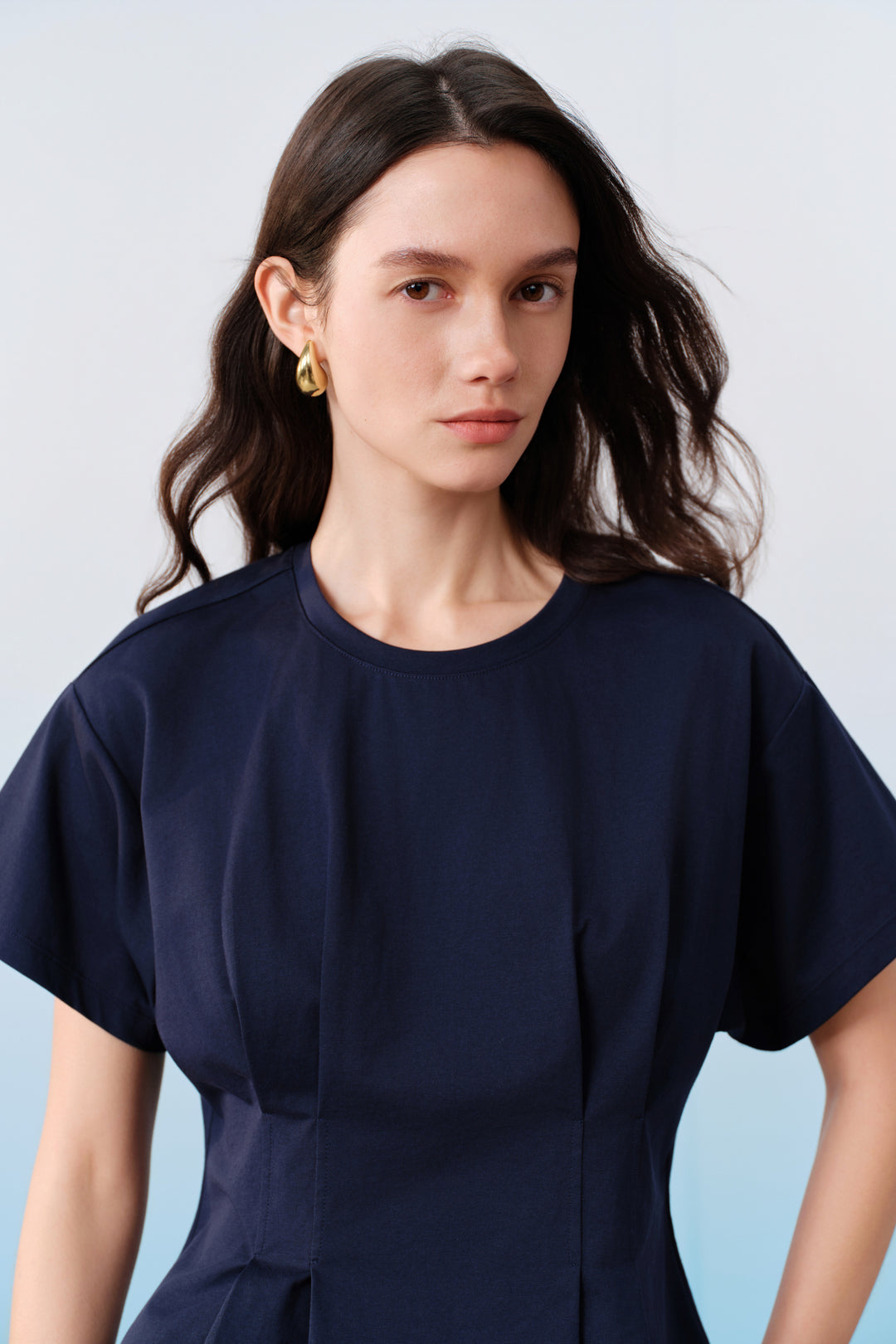 Round Neck Cut and Sew Top