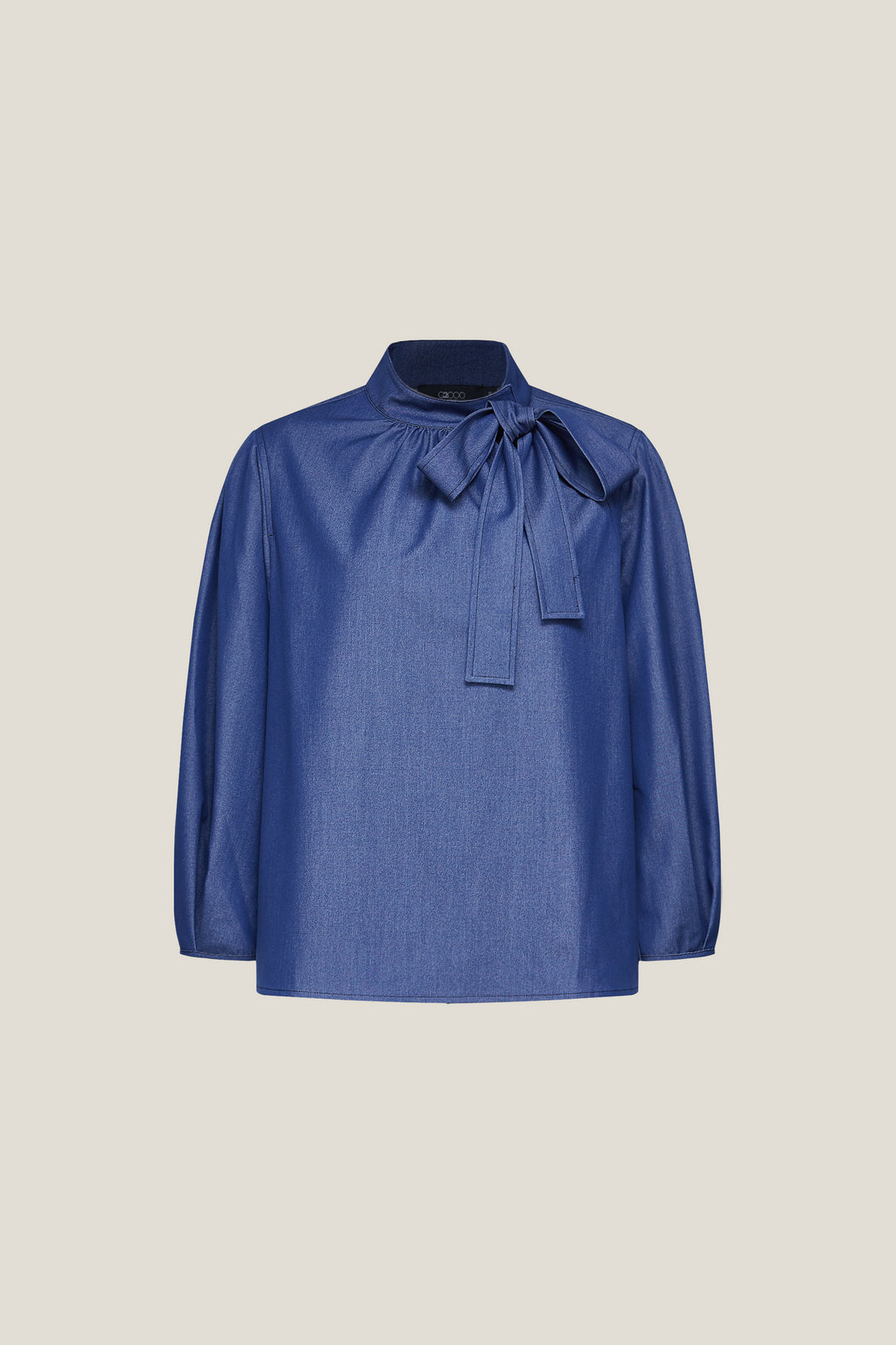 G2000 WOMAN-stand-collar-blouse-61245541-Blue