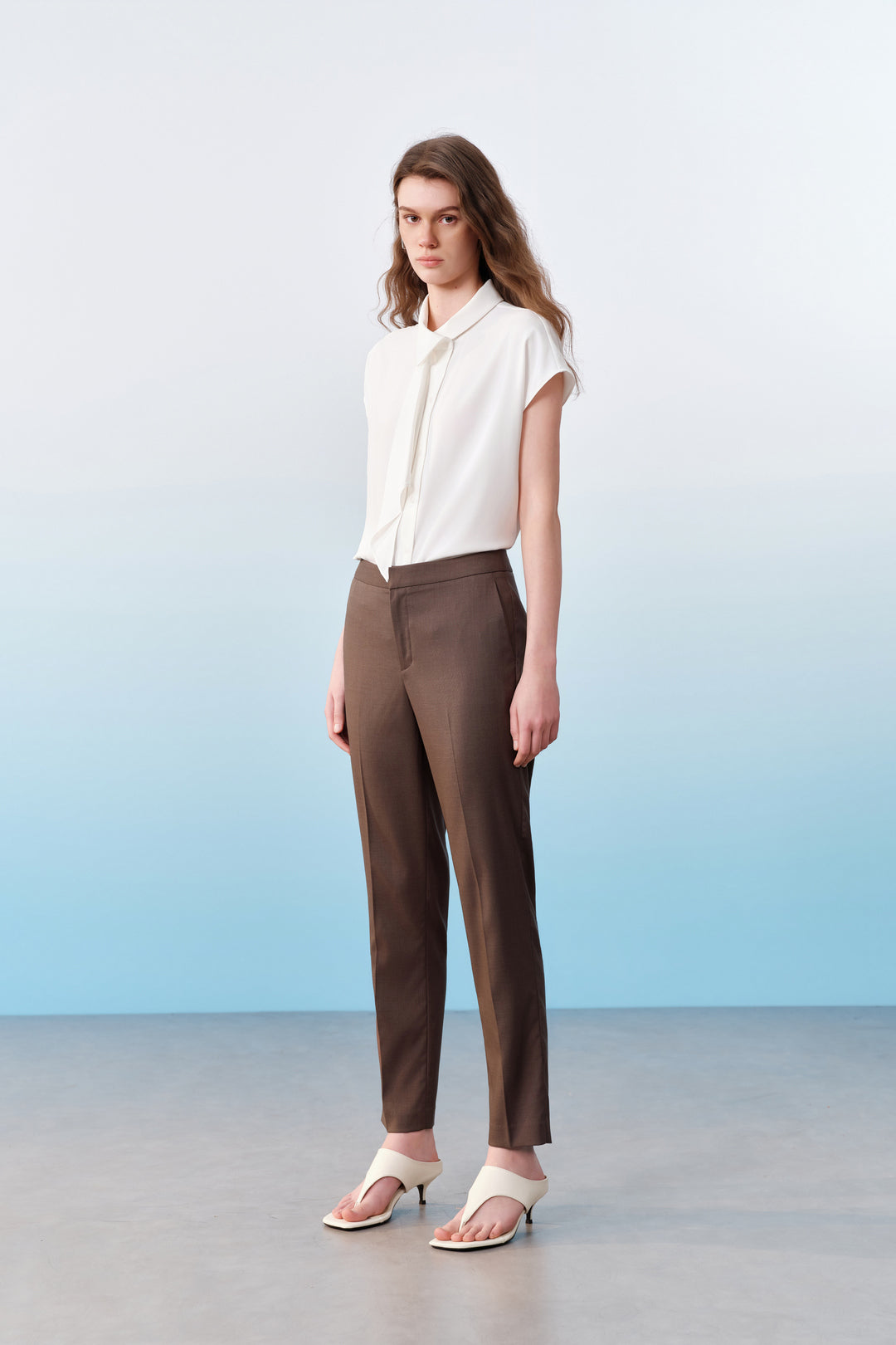 Three Proof Finish | Hip Hanger Suit Pants