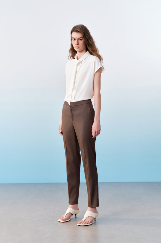Three Proof Finish | Hip Hanger Suit Pants