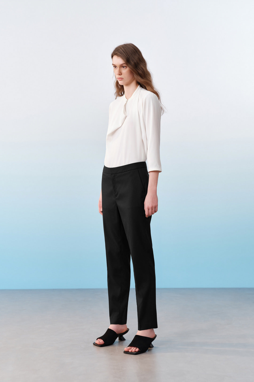 Three Proof Finish | Hip Hanger Suit Pants