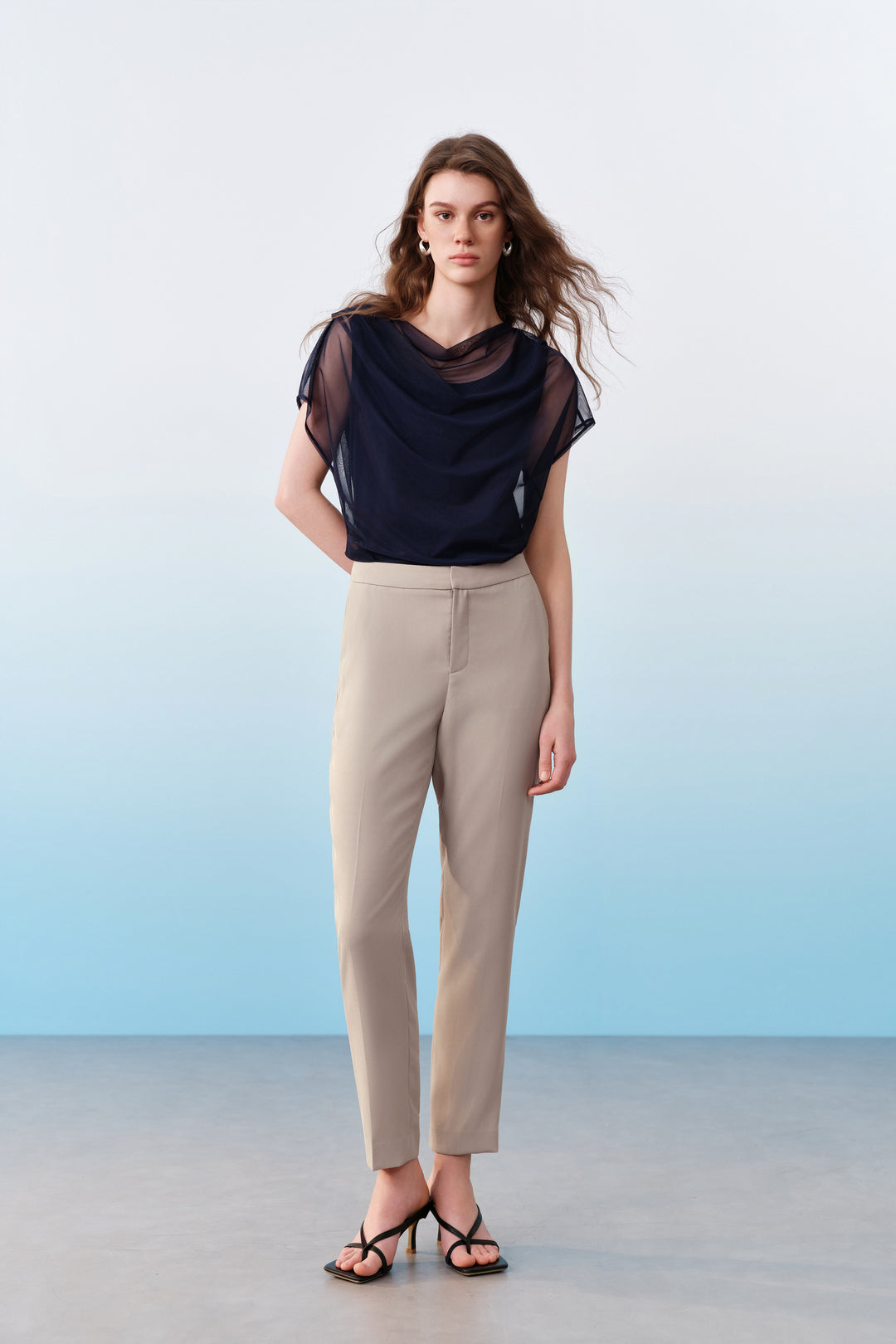G2000 WOMAN-cool-touch-hip-hanger-suit-pants-61251616-Beige
