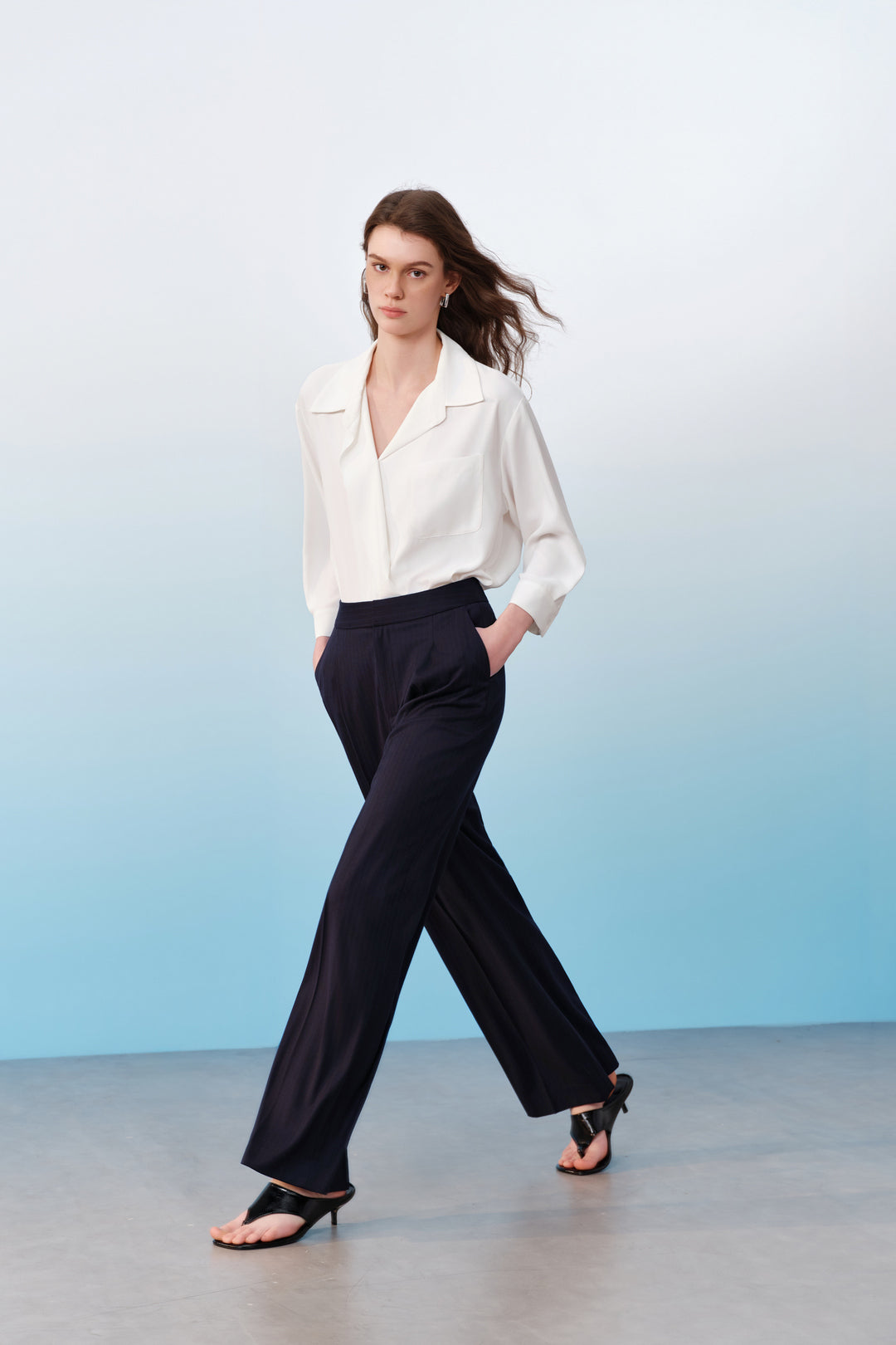 Machine Washable | Regular Waist Suit Pants