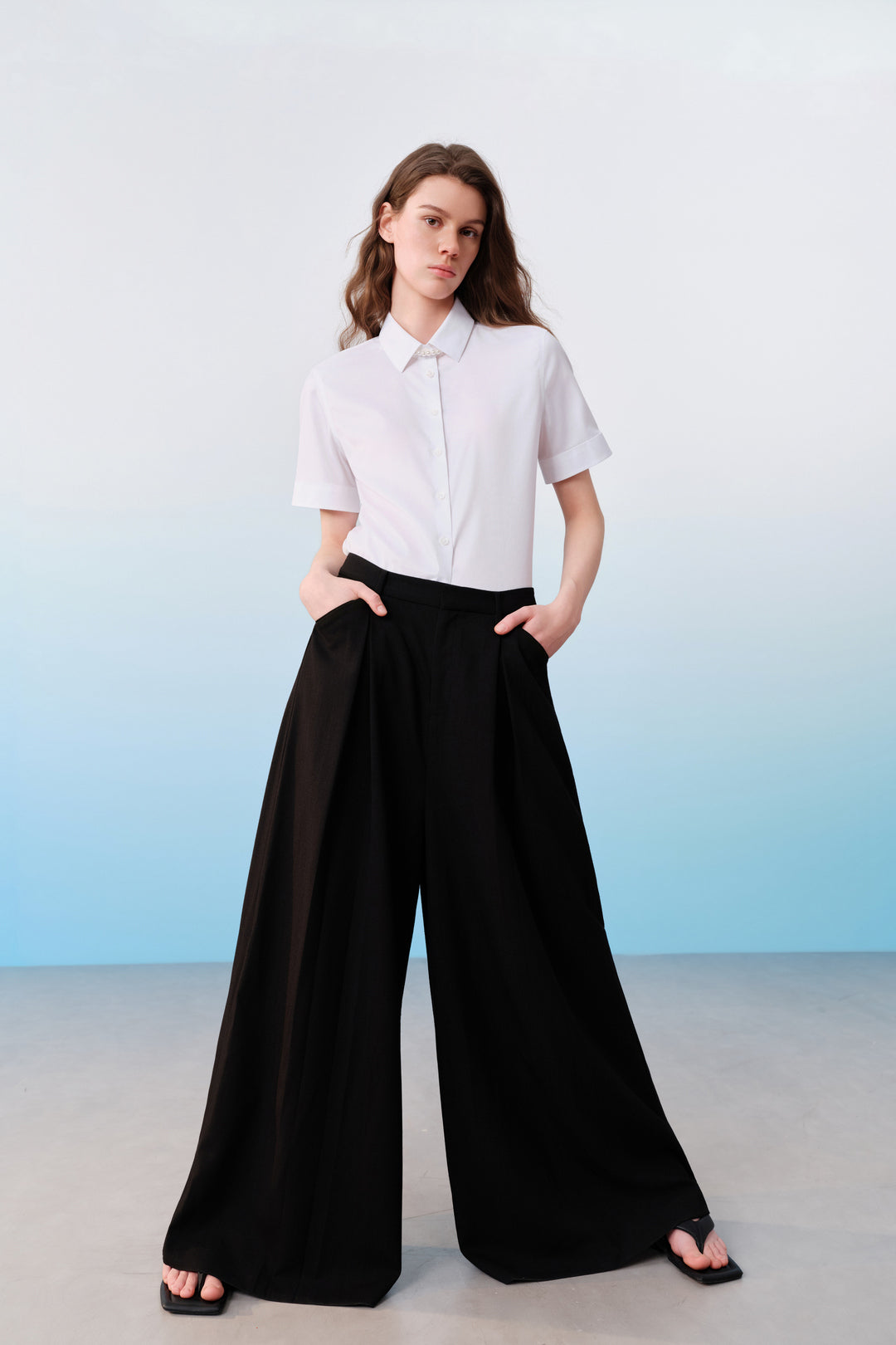 G2000 WOMAN-regular-waist-casual-pants-61262267-Black