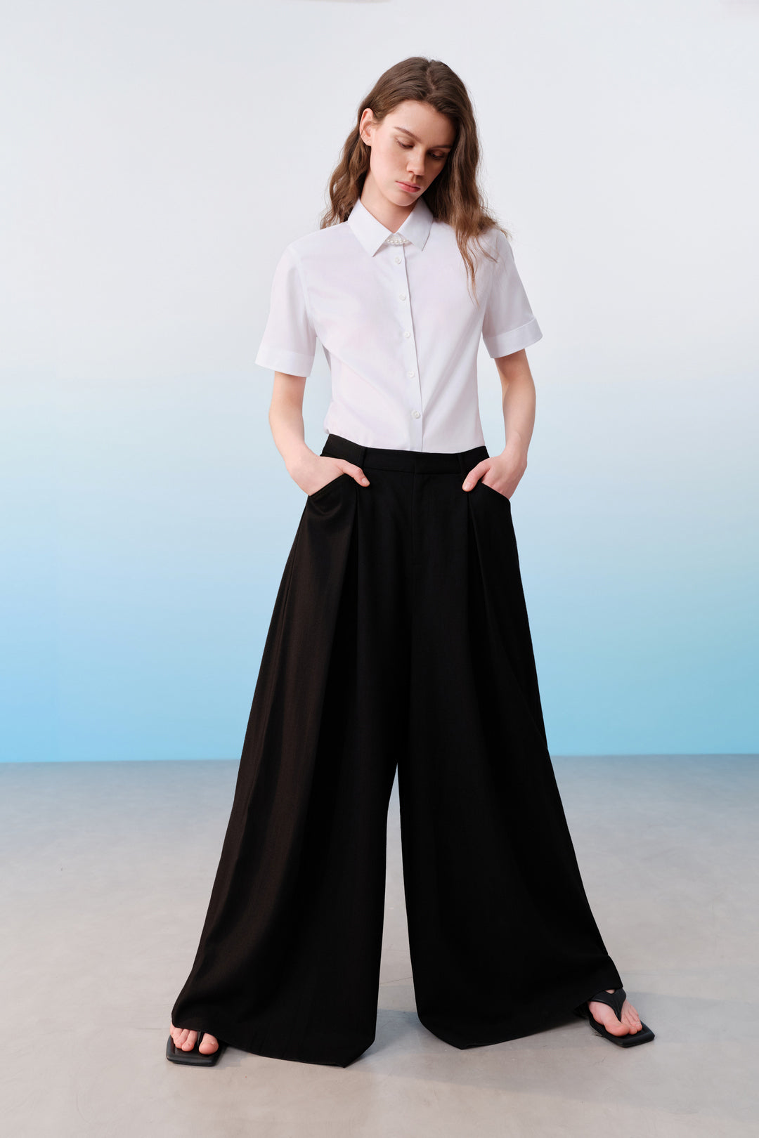 Regular Waist 休閒長褲