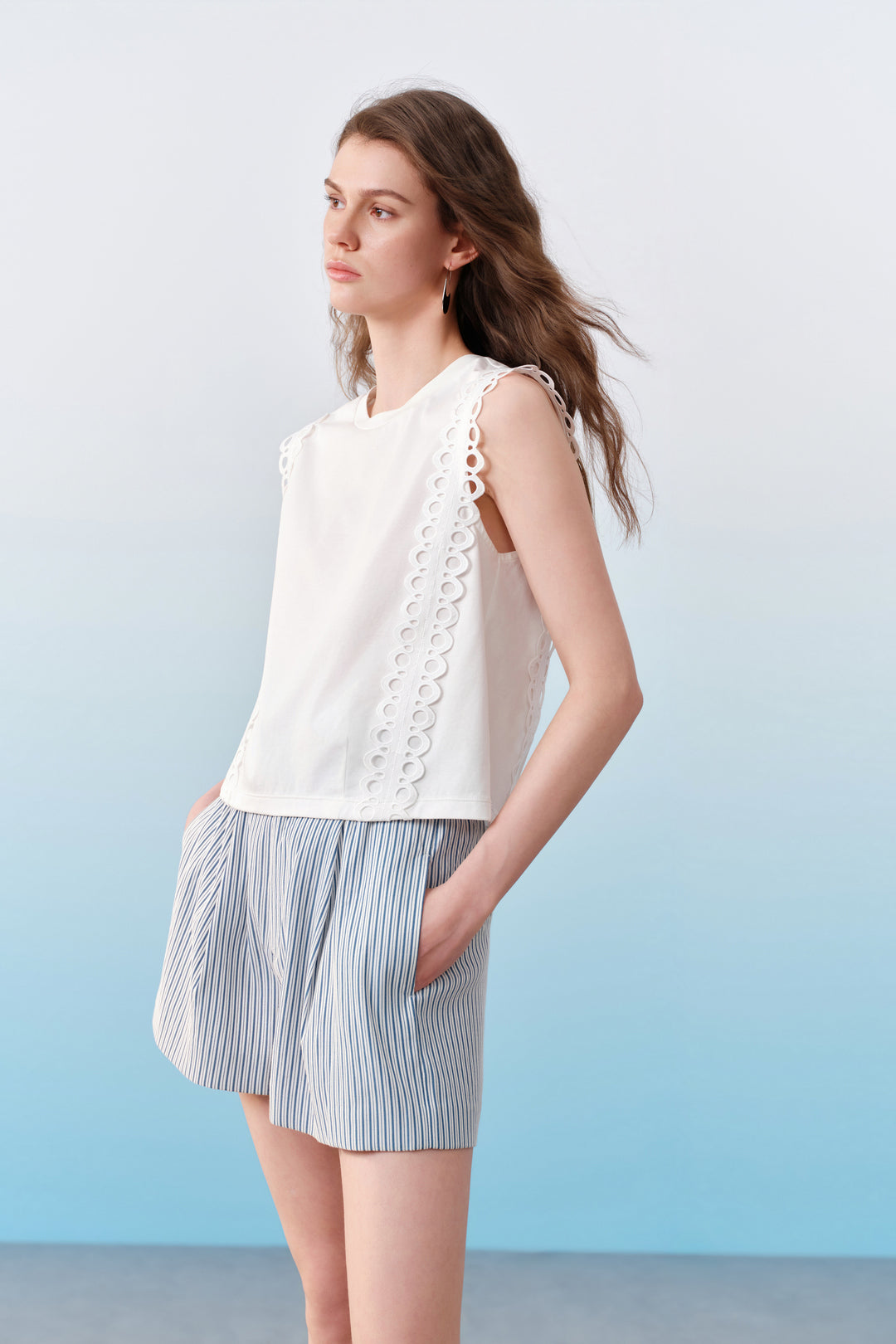 Regular Waist Casual Shorts