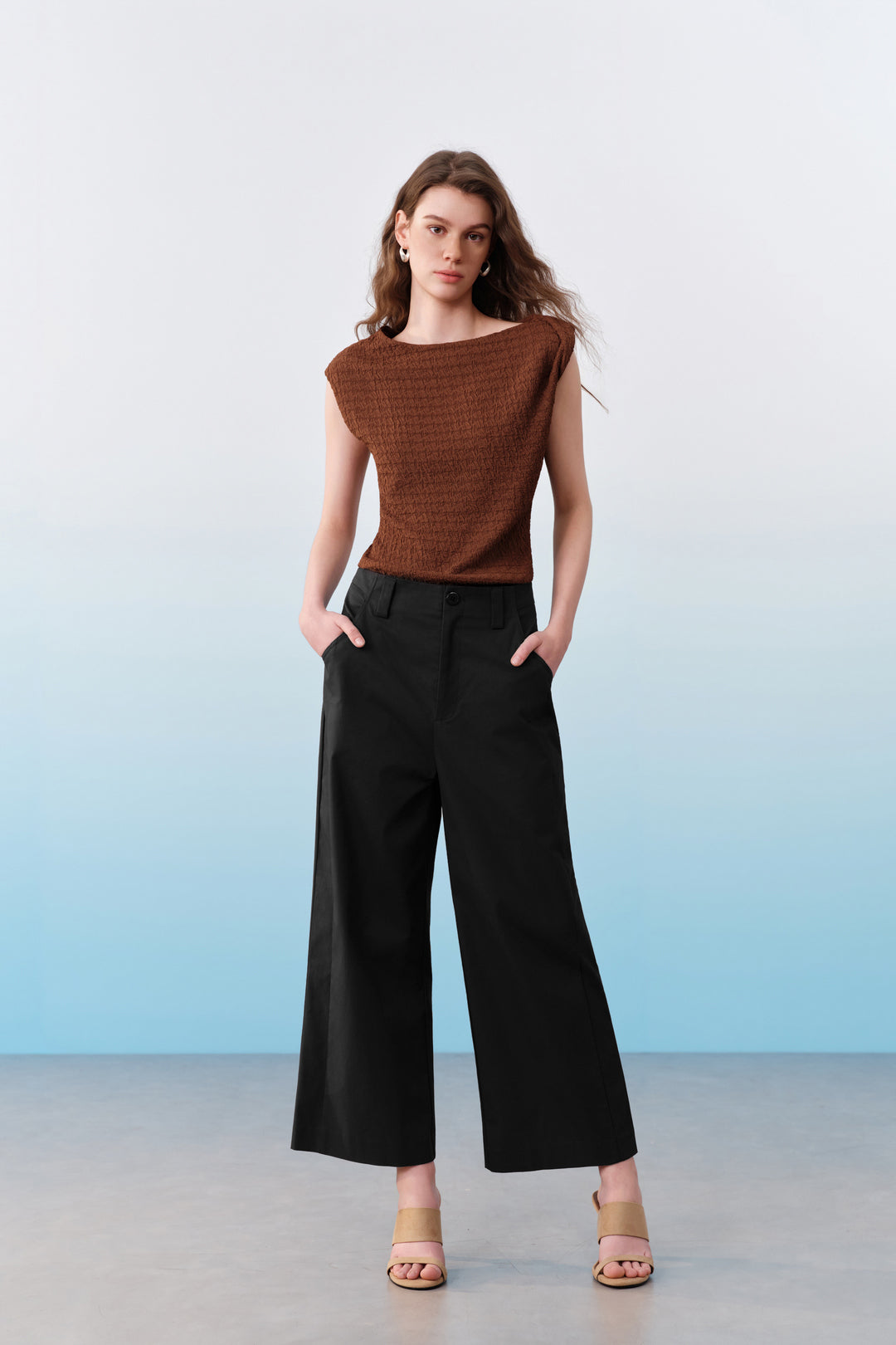 G2000 WOMAN-regular-waist-casual-pants-61263067-Black