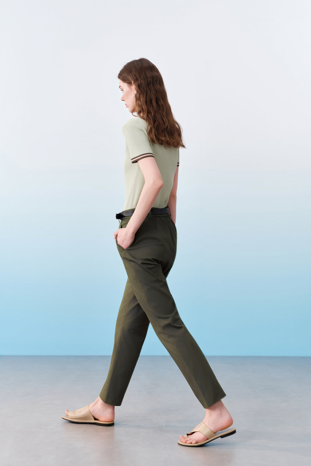 Regular Waist Casual Pants