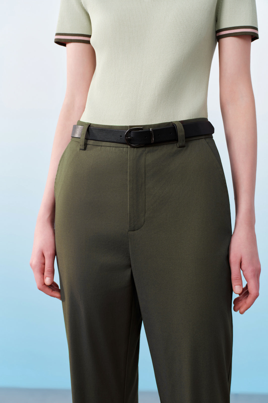 Regular Waist Casual Pants