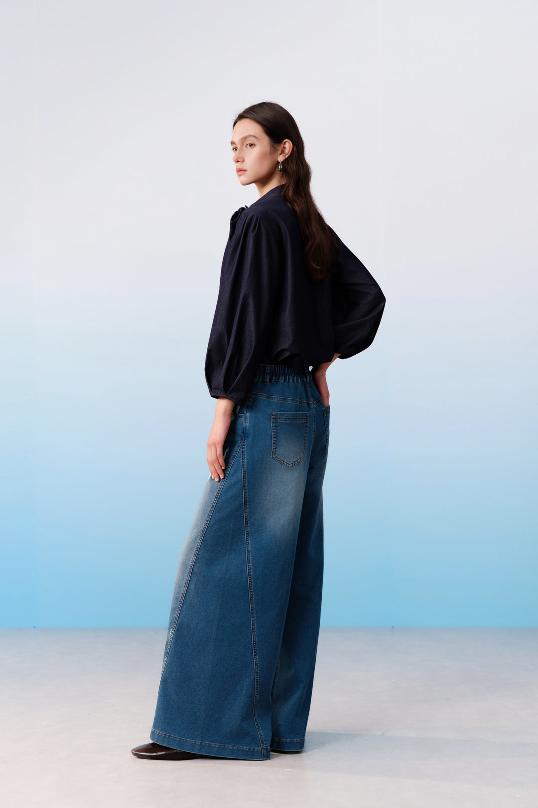 G2000 WOMAN-regular-waist-casual-pants-61263177-Blue