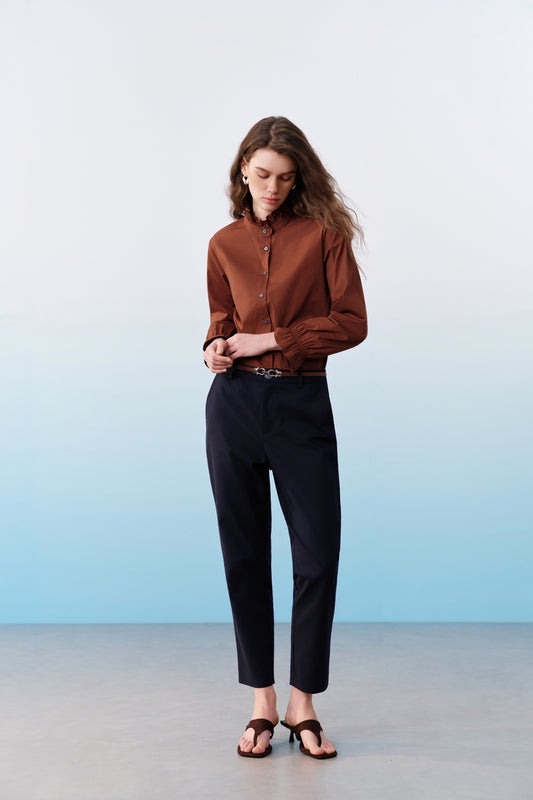 G2000 WOMAN-hip-hanger-casual-pants-61263186-Blue