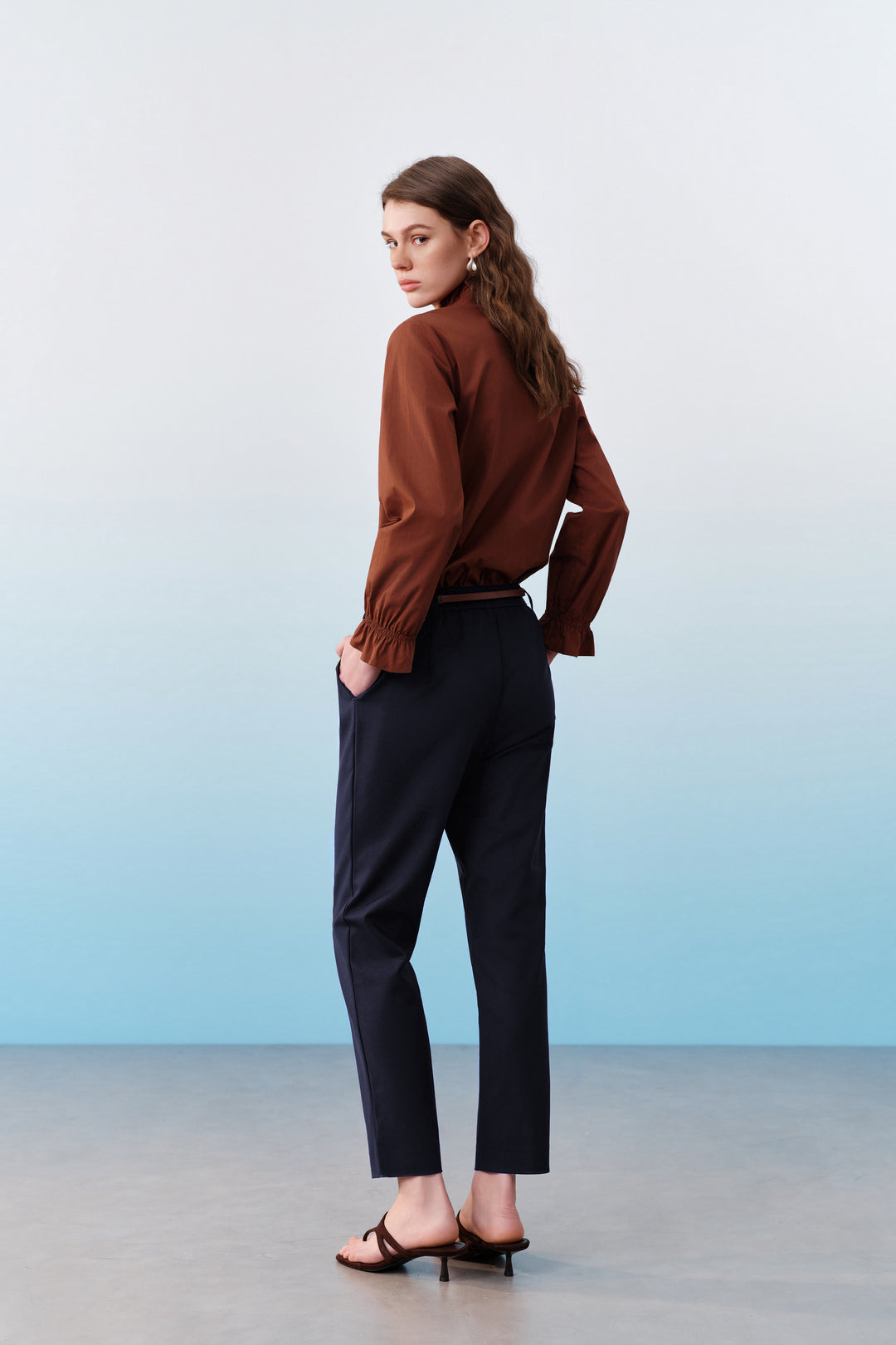 Hip Hanger Casual Pants