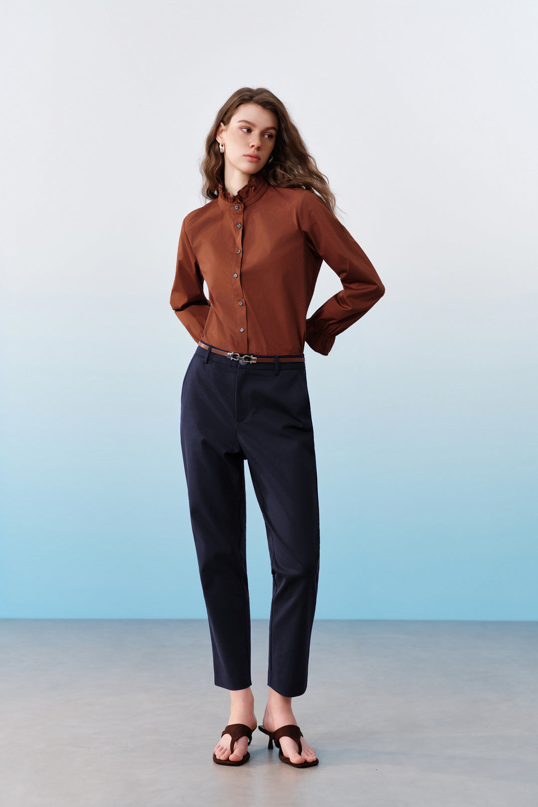 Hip Hanger Casual Pants