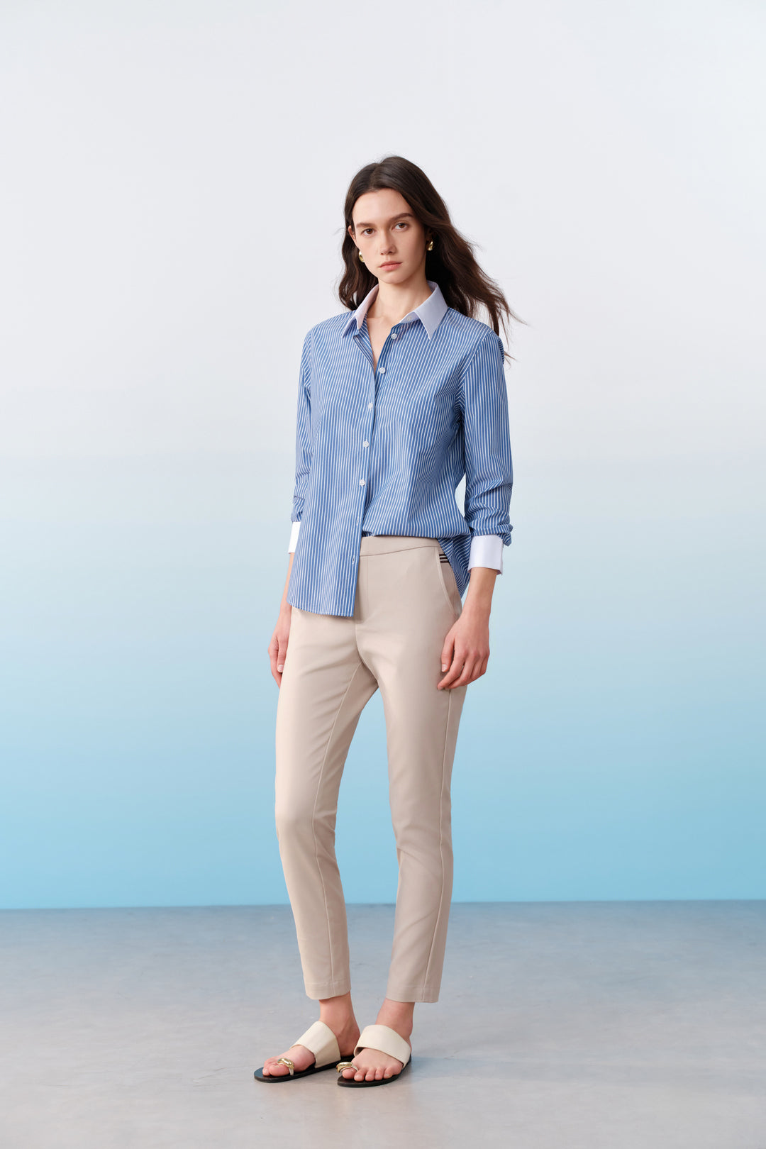 G2000 WOMAN-hip-hanger-casual-pants-61263308-Beige