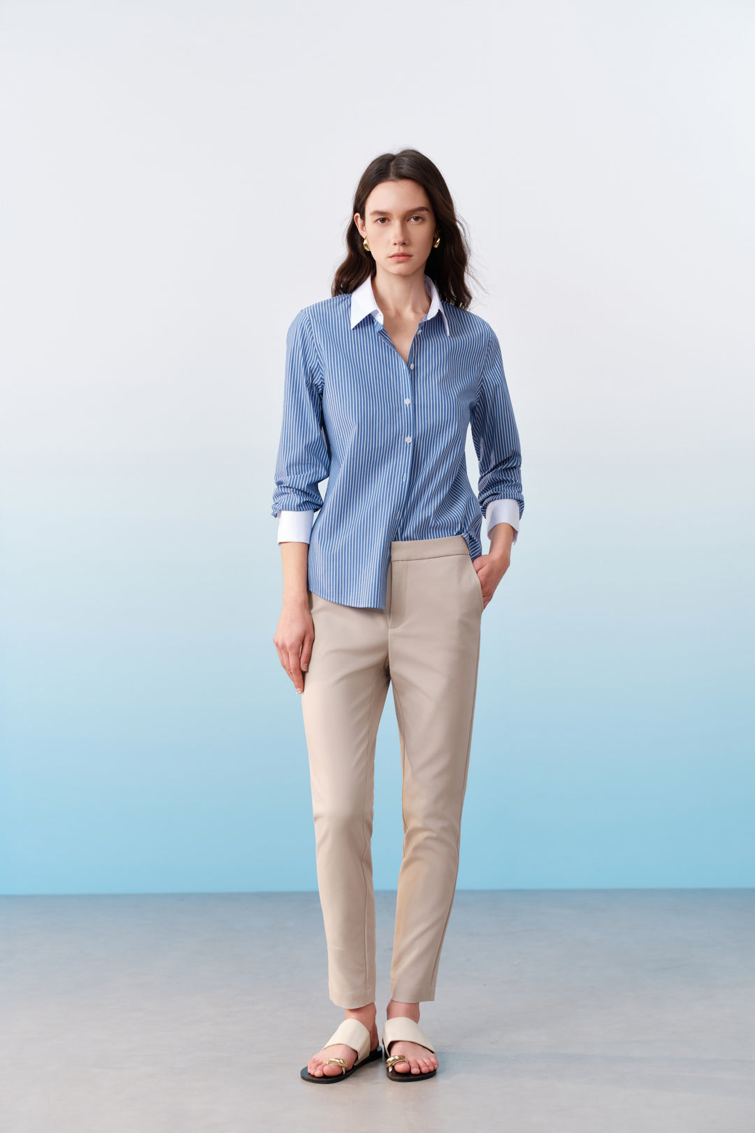 Hip Hanger Casual Pants