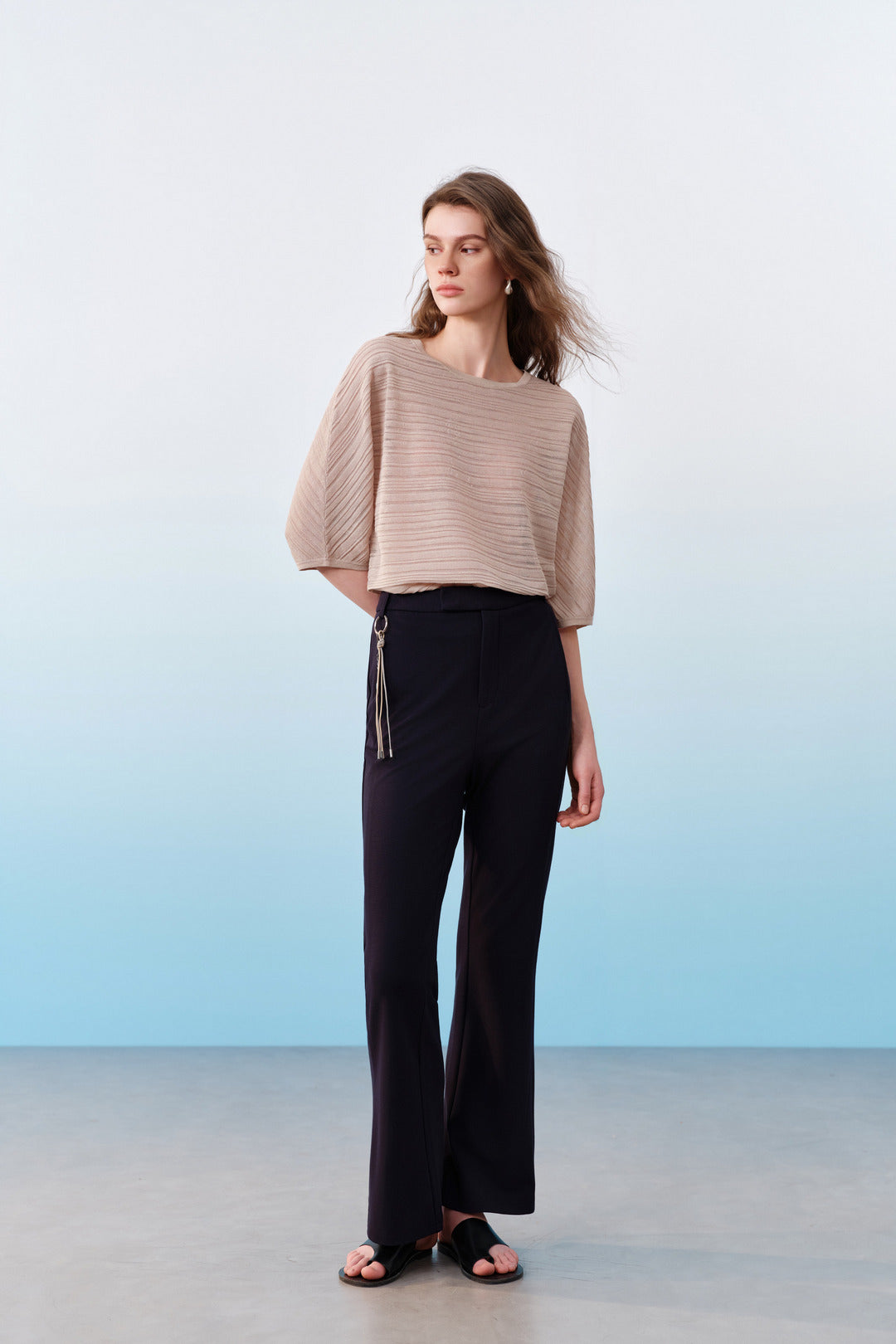 G2000 WOMAN-regular-waist-casual-pants-61266122-Blue