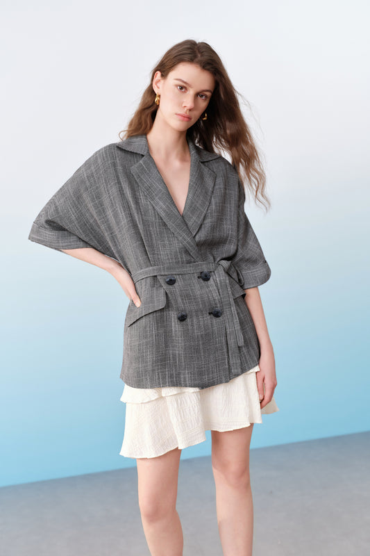 G2000 WOMAN-a-shape-skirt-with-back-waistband-61266652-White