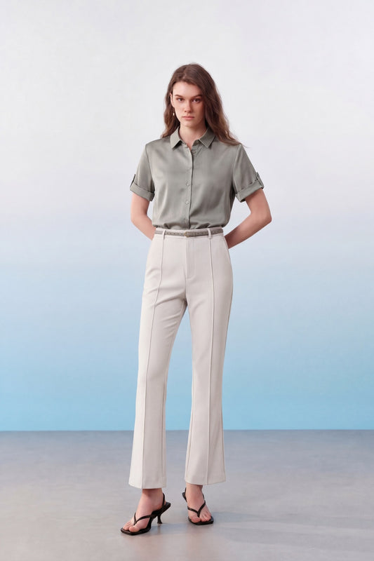 Multi-Way Stretch | Regular Waist Casual Pants