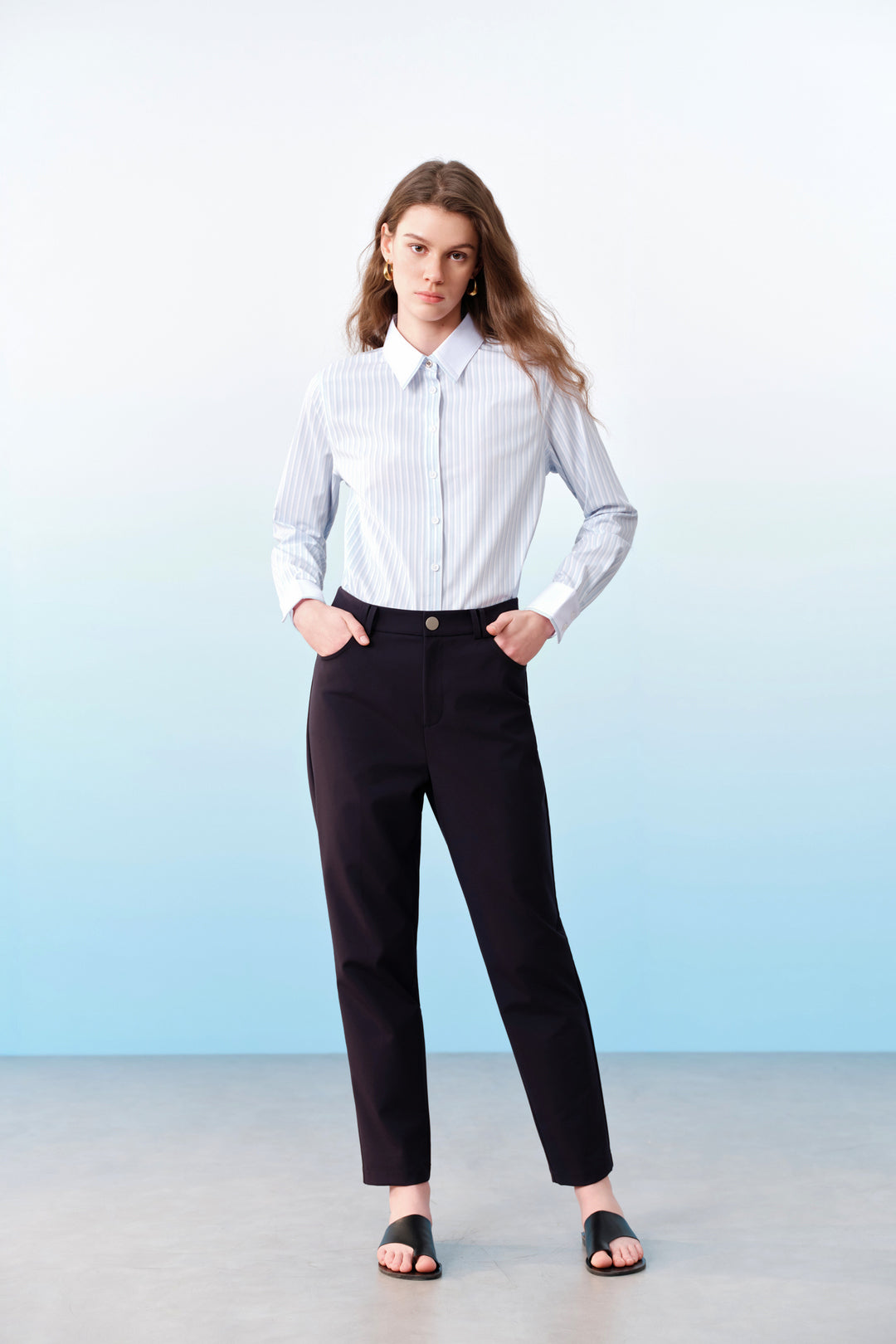 Multi-Way Stretch | Regular Waist Casual Pants