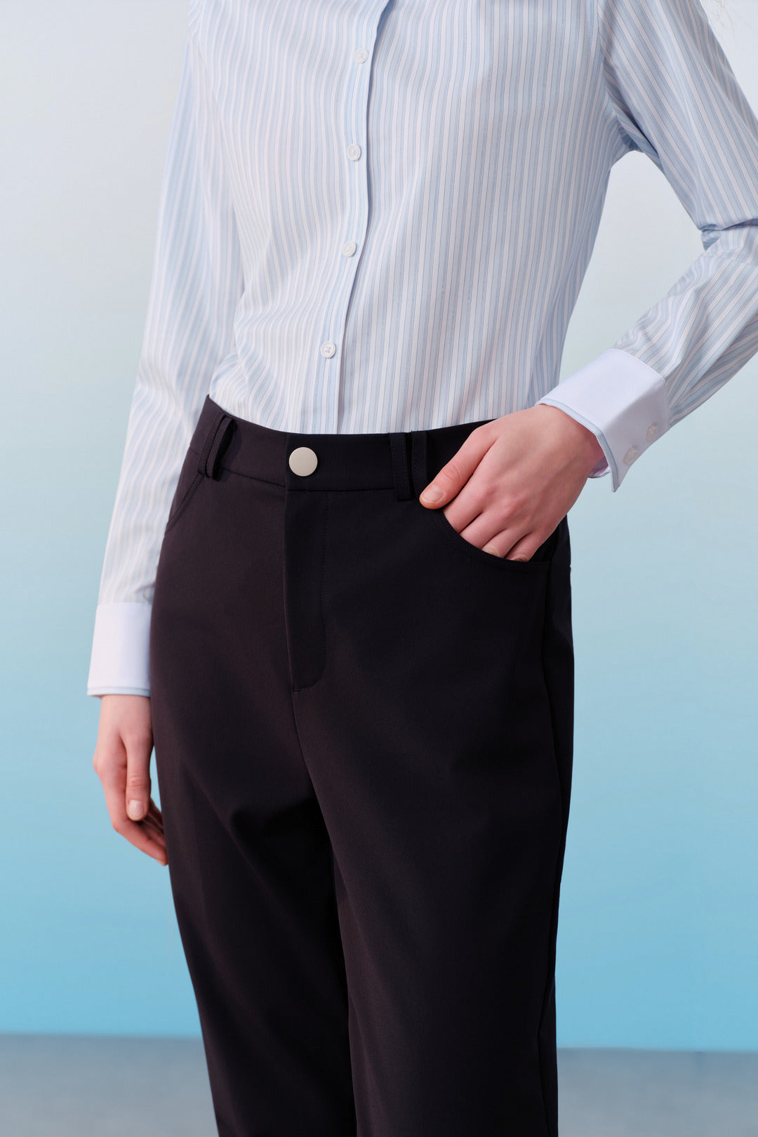 Multi-Way Stretch | Regular Waist Casual Pants